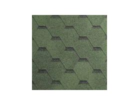 Gont bitumiczny Superglass-HEX zielony cieniowany (23) paczka 3m2