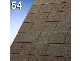 Gont bitumiczny prostokąt Superglass Aged Redwood (54) paczka 2m2