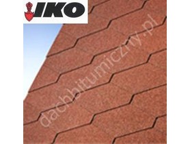 Gont bitumiczny Trójkąt Diamant Plus Czerwony ceglasty(10)  paczka 2m2